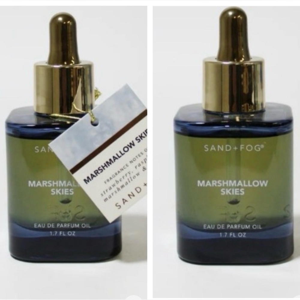 Sand + Fog Perfume Oil Dropper Marshmallow Skies EDP Lot of 2